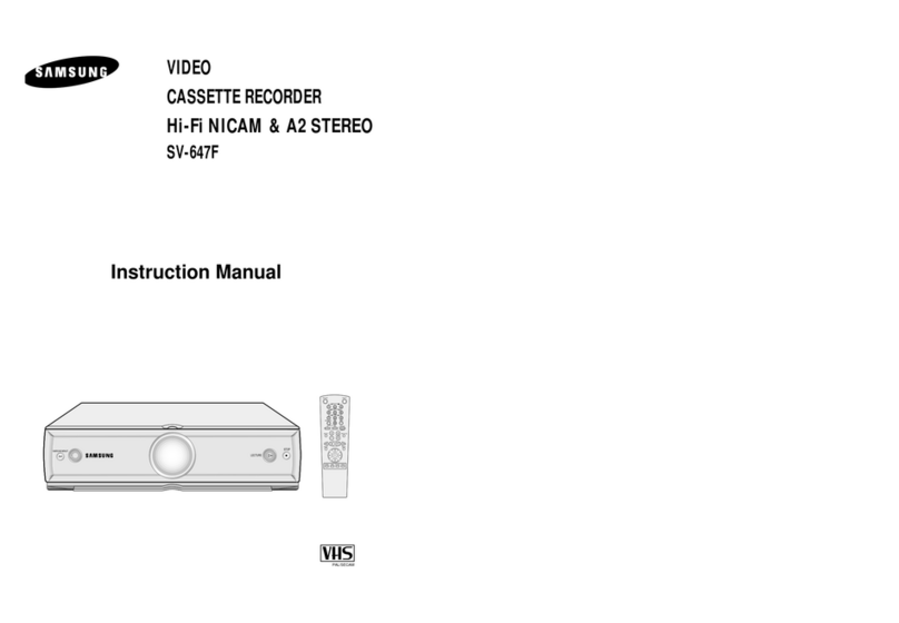 Samsung SV-647F User manual