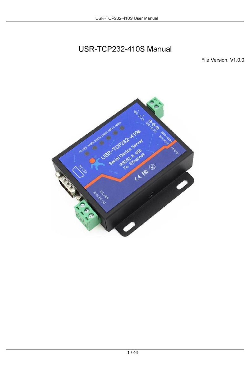 Jinan USR IOT Technology USR-TCP232-410S manual