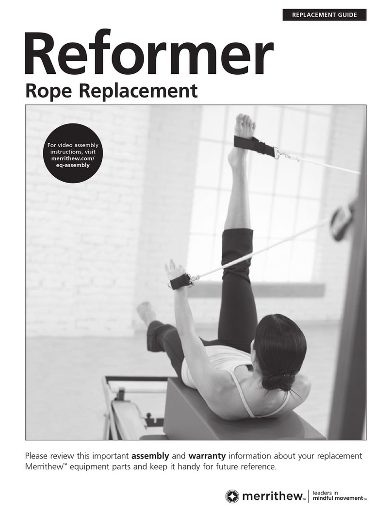 Merrithew Reformer Replacement guide