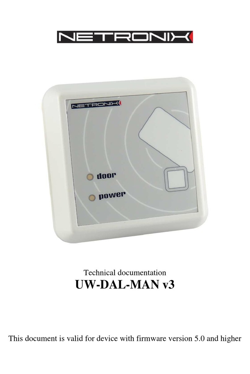 Netronix UW-DAL Technical documentation Netronix UW-DAL Technical documentation