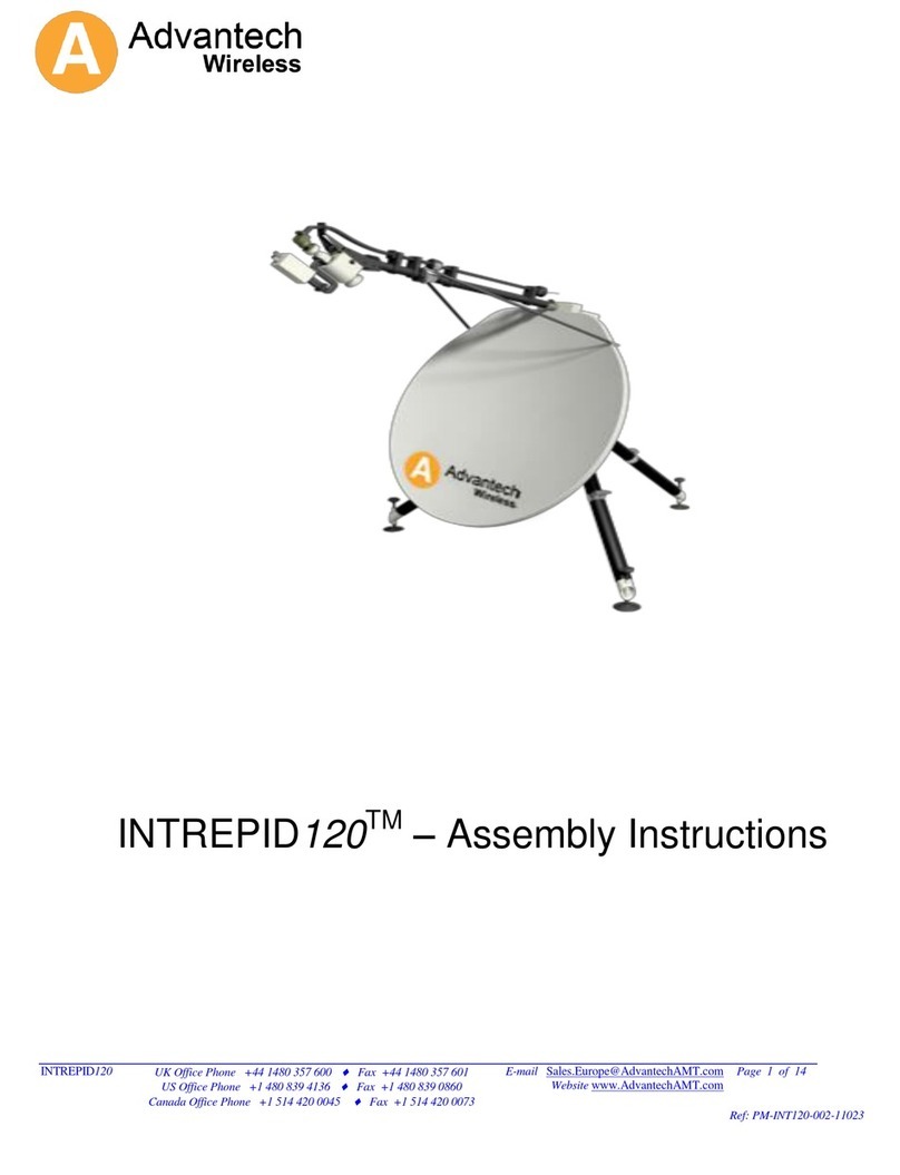 Advantech Wireless INTREPID120 Assembly instructions
