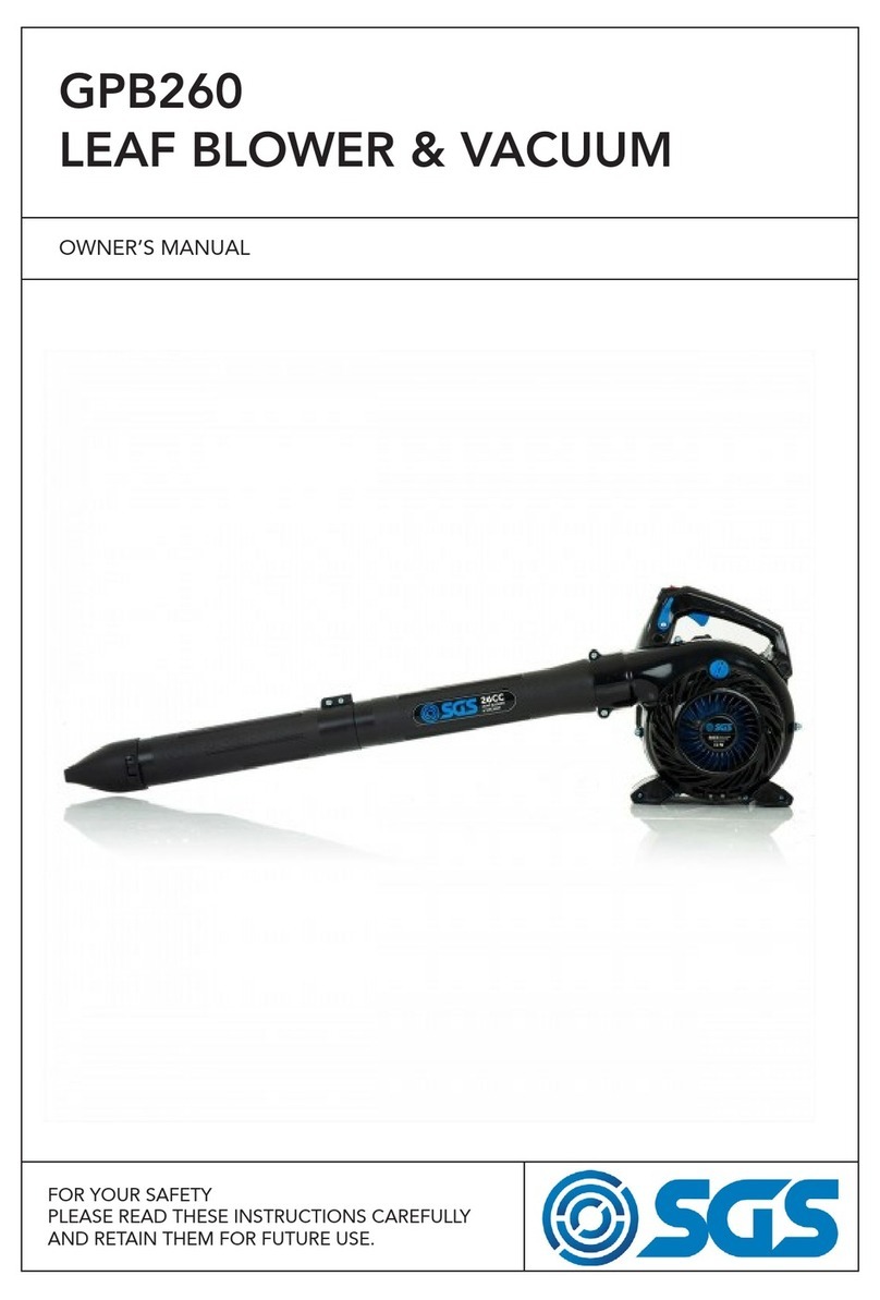 SGS GPB260 owner's manual