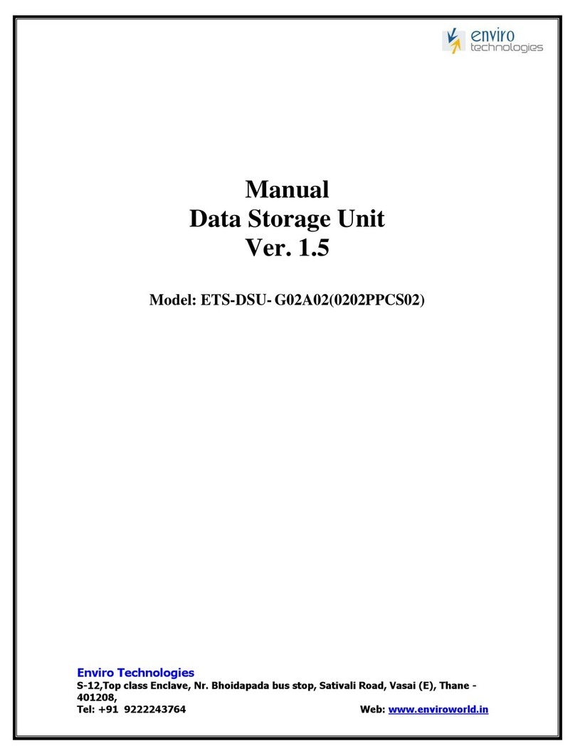 Enviro ETS-DSU-G02A02 User manual