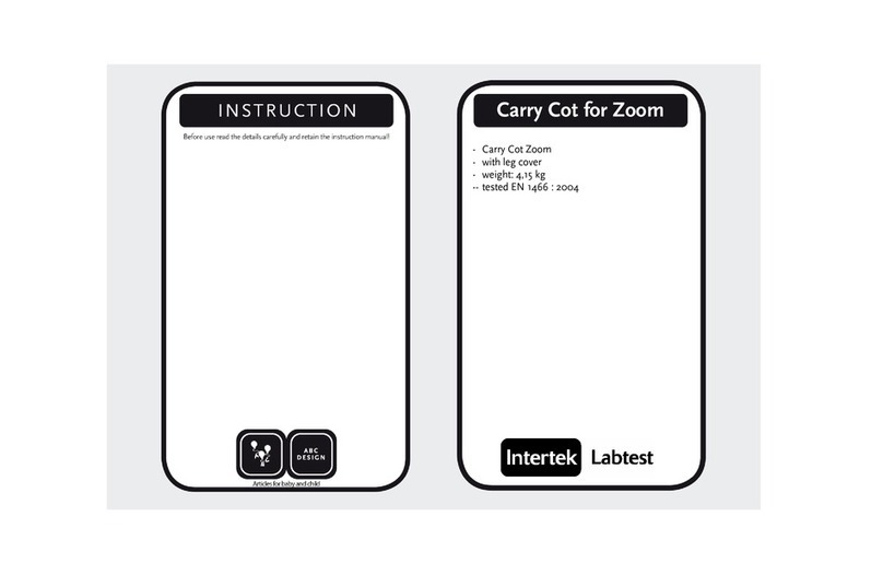 ABC Design Carry Cot Zoom instructions