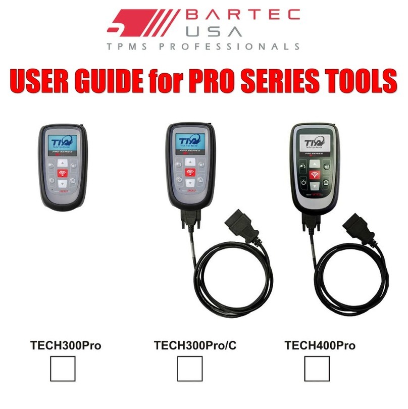 Bartec Pro Series user guide