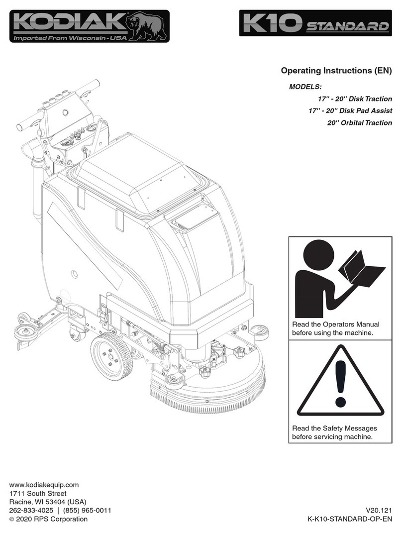 R.P.S. Corporation KODIAK K10 STANDARD Series operating instructions R.P.S. Corporation KODIAK K10 STANDARD Series operating instructions