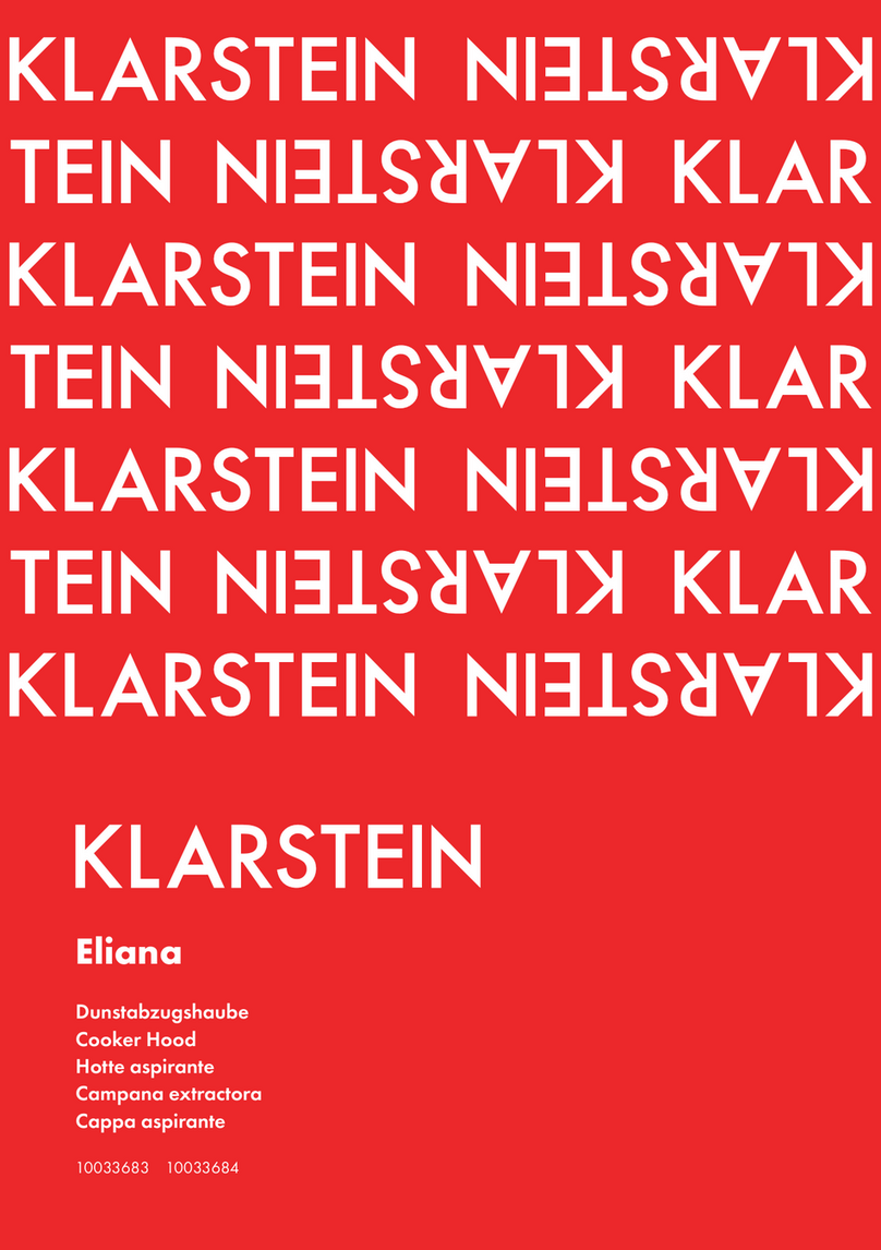 Klarstein Eliana Series User manual