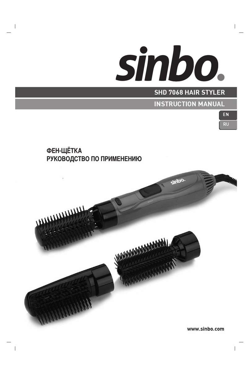 Sinbo SHD 7068 instruction manual