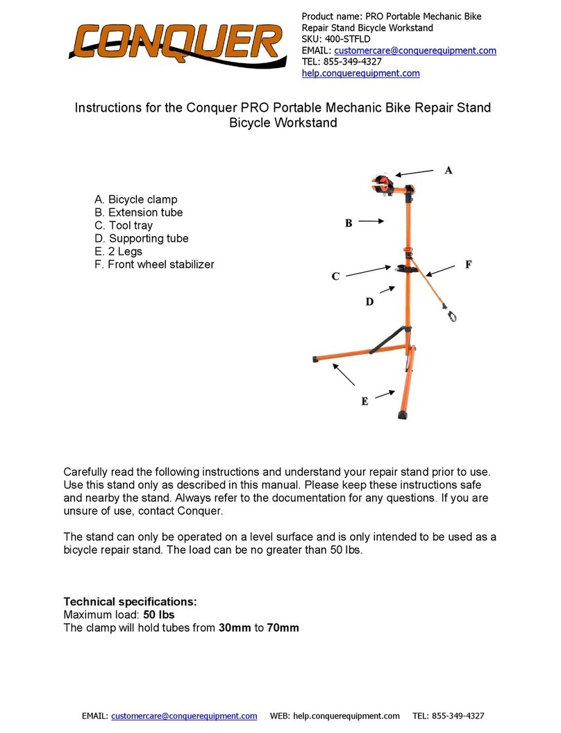 Conquer 400-STFLD instructions