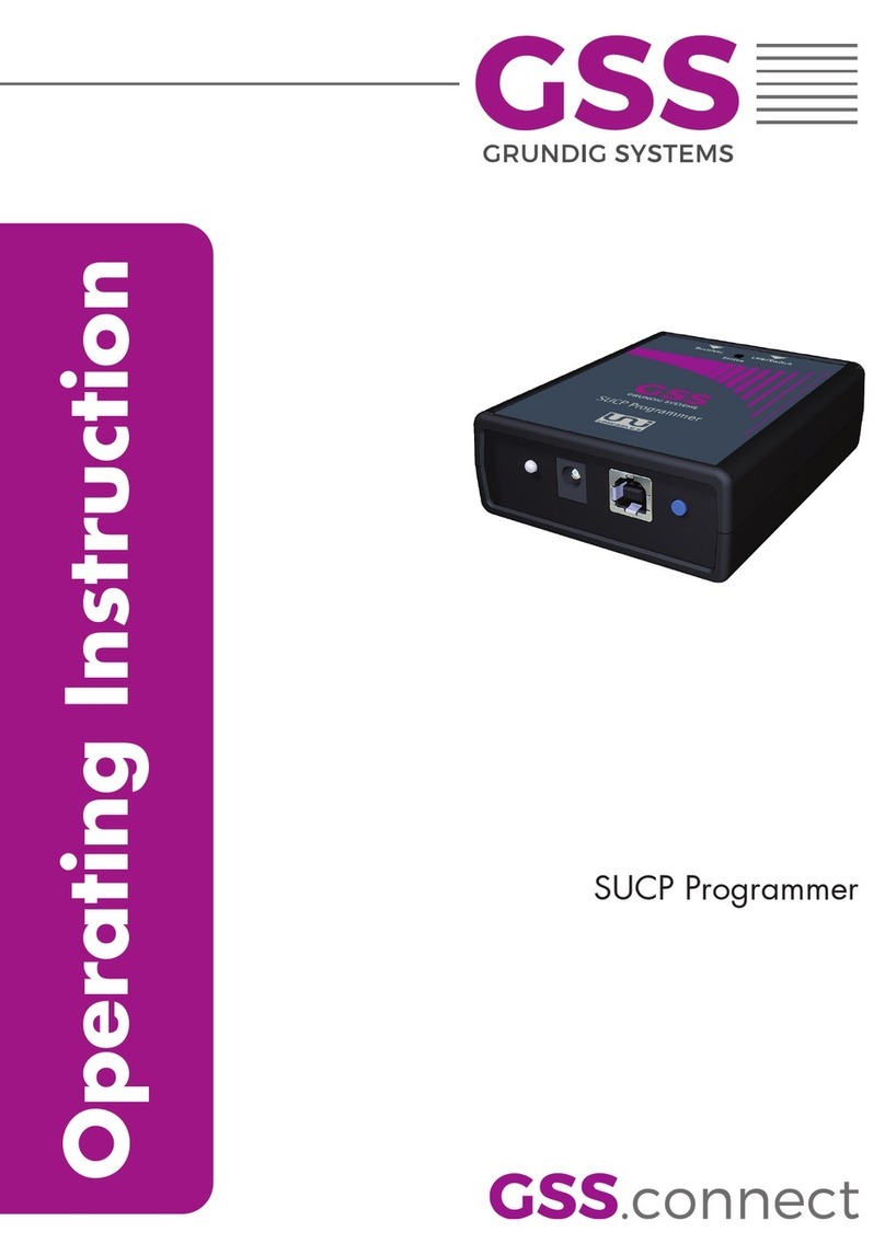 GSS SUCP Programmer User manual