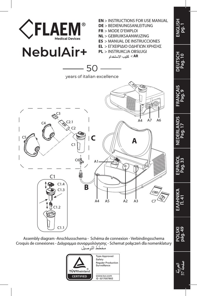 Flaem NEBULAIR+ Manual
