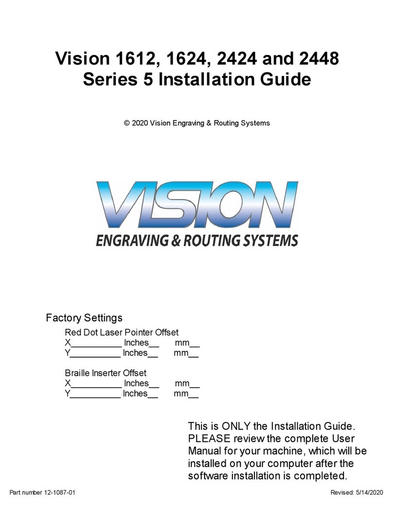 Vision 5 Series User manual