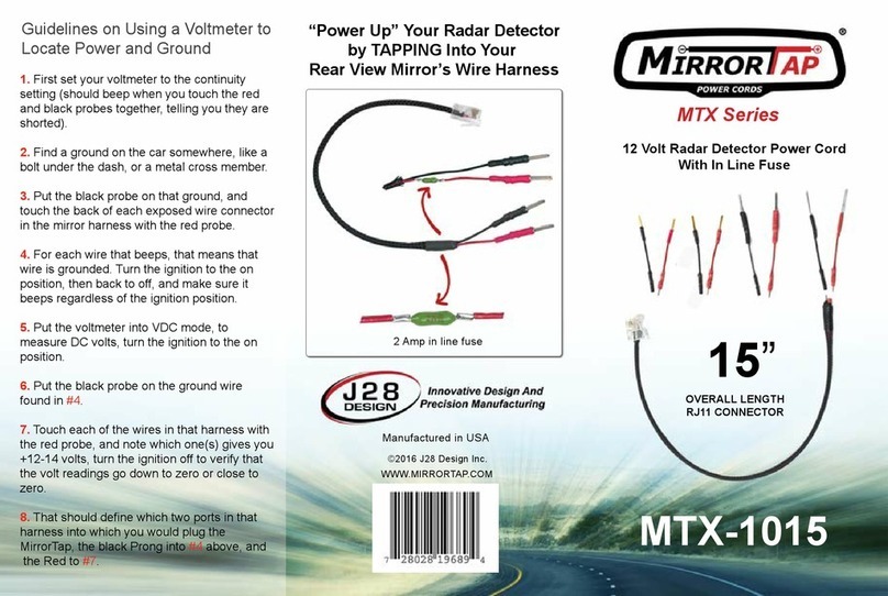MIRRORTAP MTX Series manual