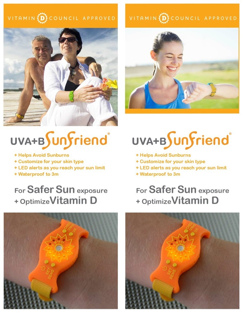 SunFriend UVA+B Installation and operation manual