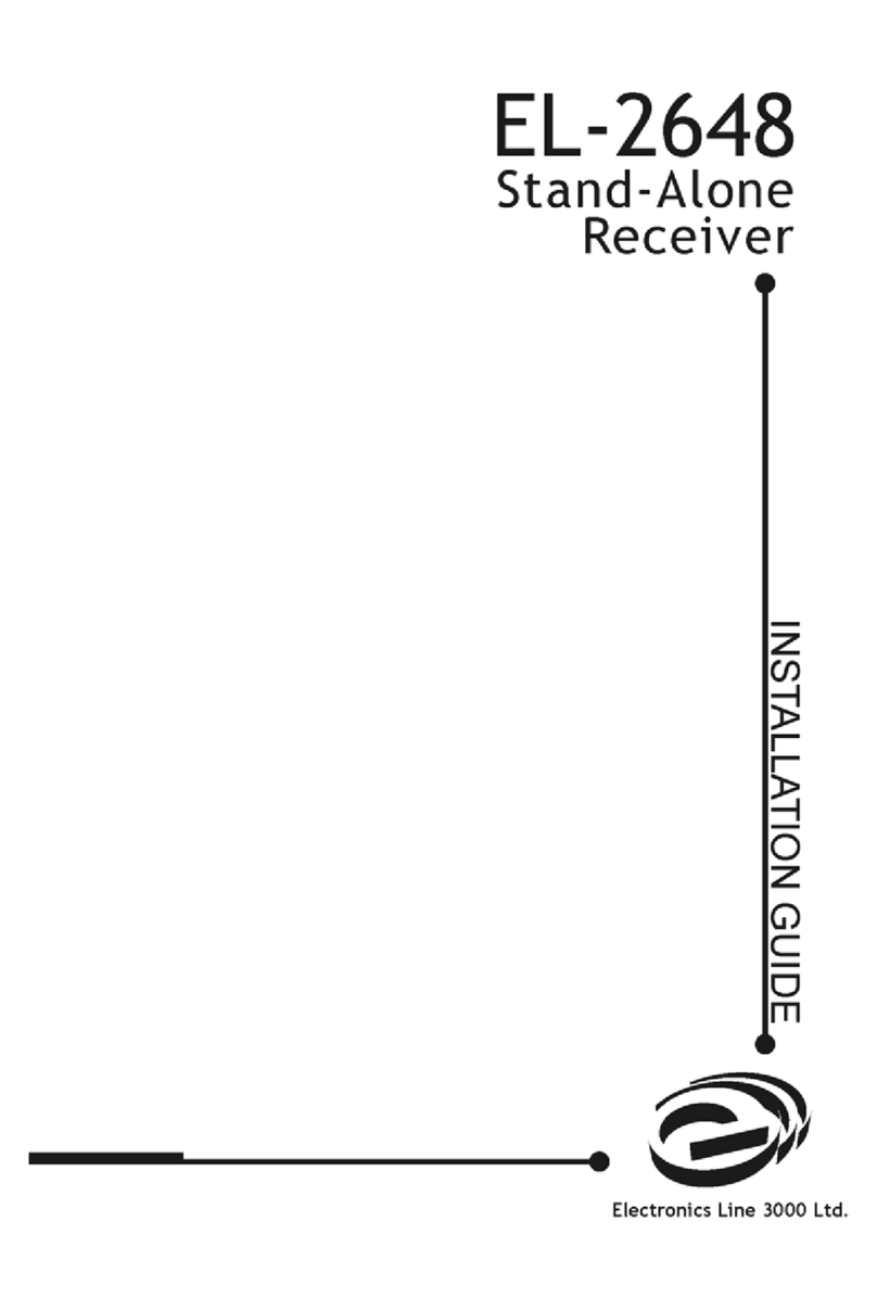 Electronics Line EL-2648 installation guide