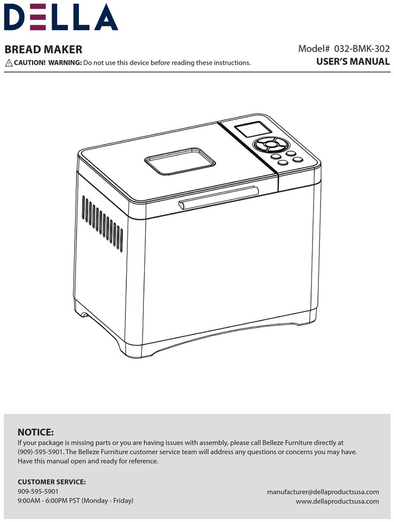 DELLA 032-BMK-302 user manual