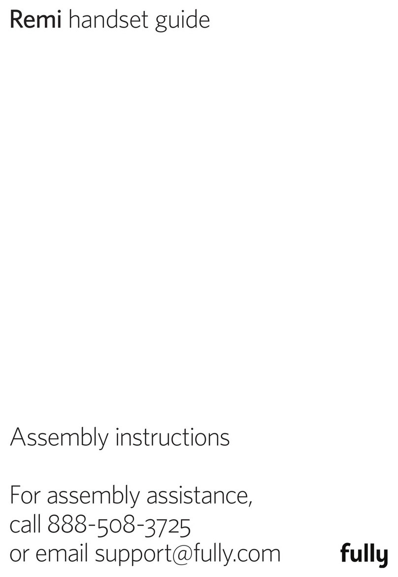 fully Remi Memory Preset User manual