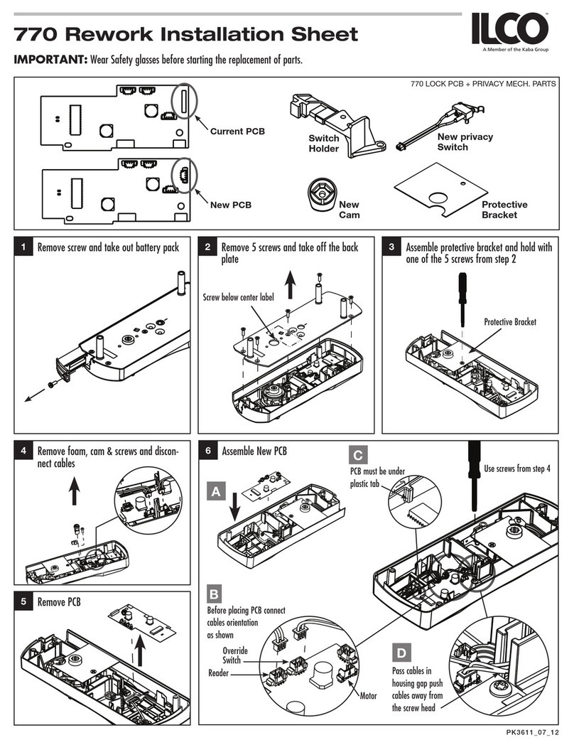 ilco 770 User manual