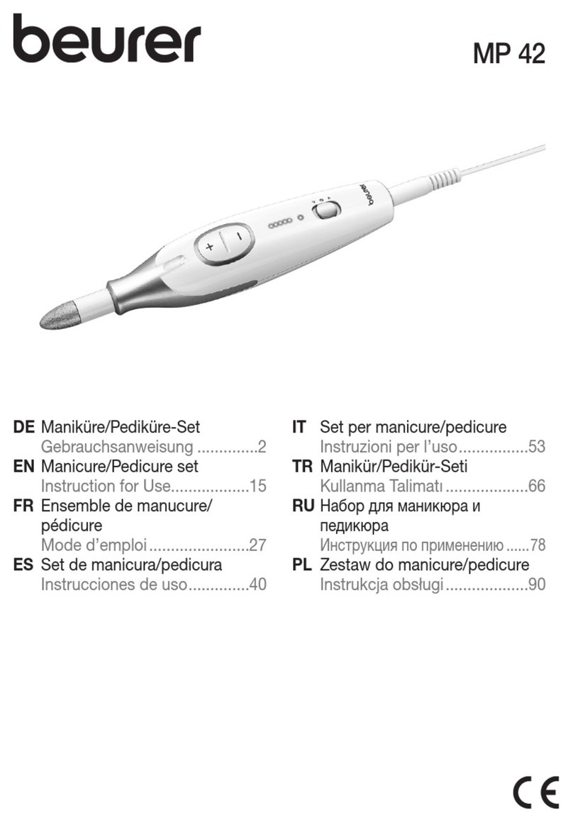 Beurer MP 42 Instructions for use