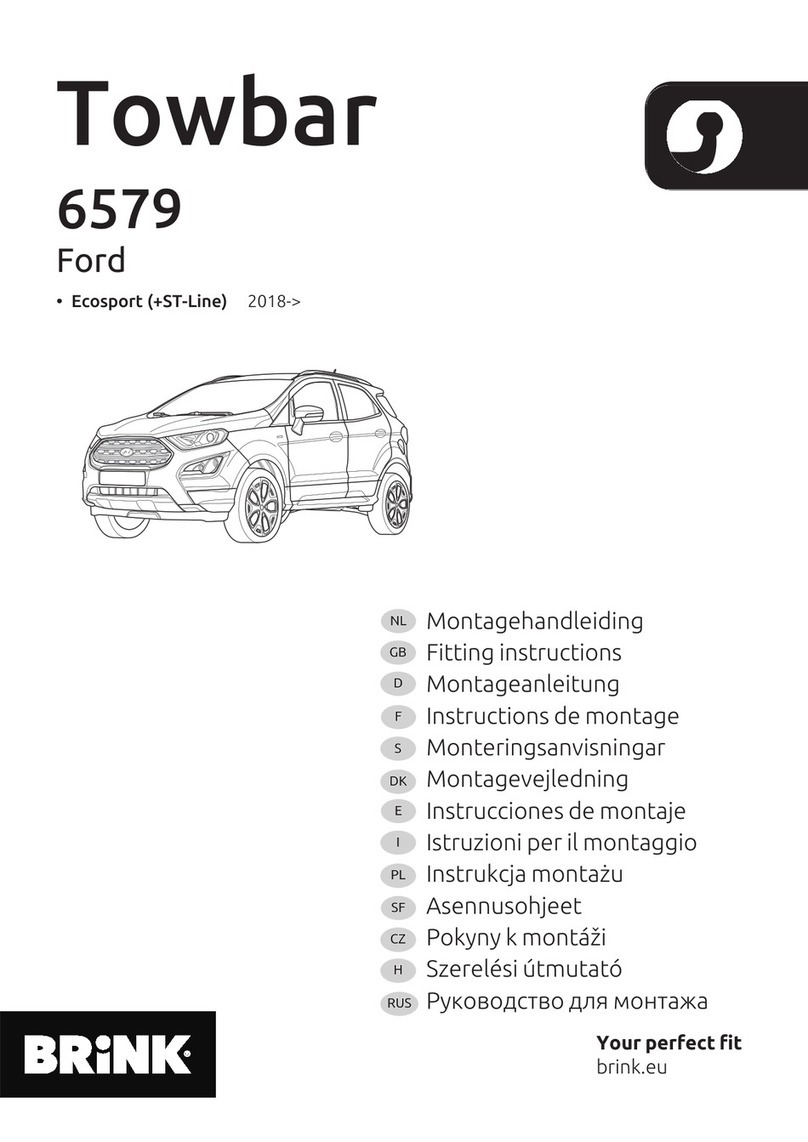 Brink 6579 Fitting instructions