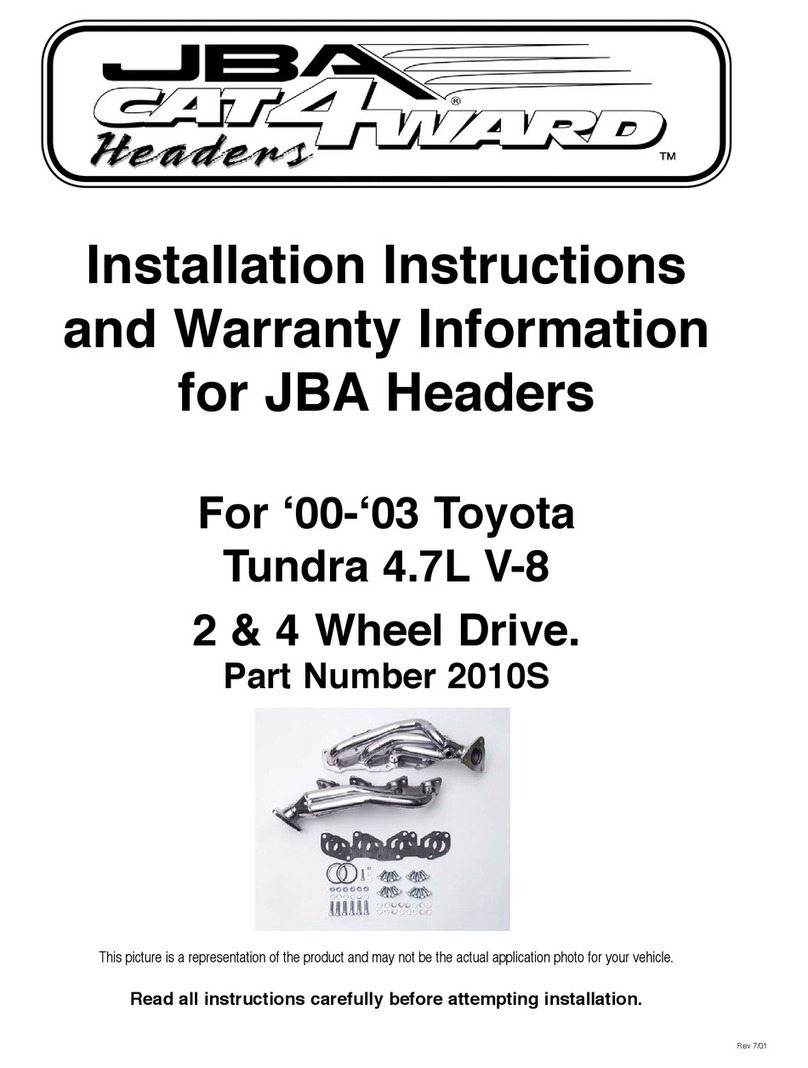 JBA Cat4ward 2010S Installation guide