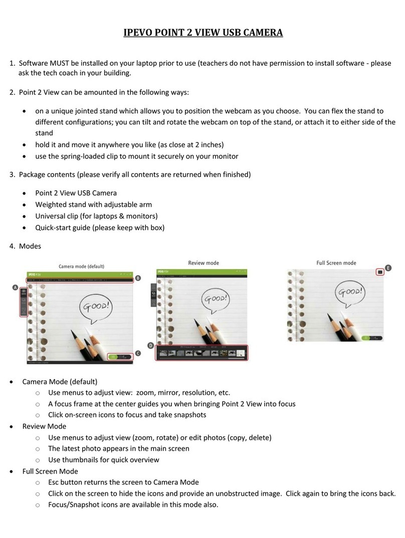 Ipevo Point 2 View quick start guide