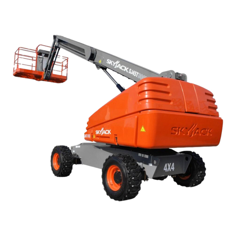 Skyjack Telescopic Boom Series User manual
