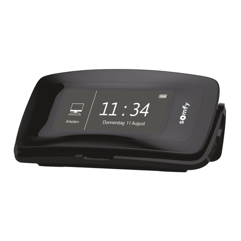 SOMFY Nina Timer io User manual SOMFY Nina Timer io User manual