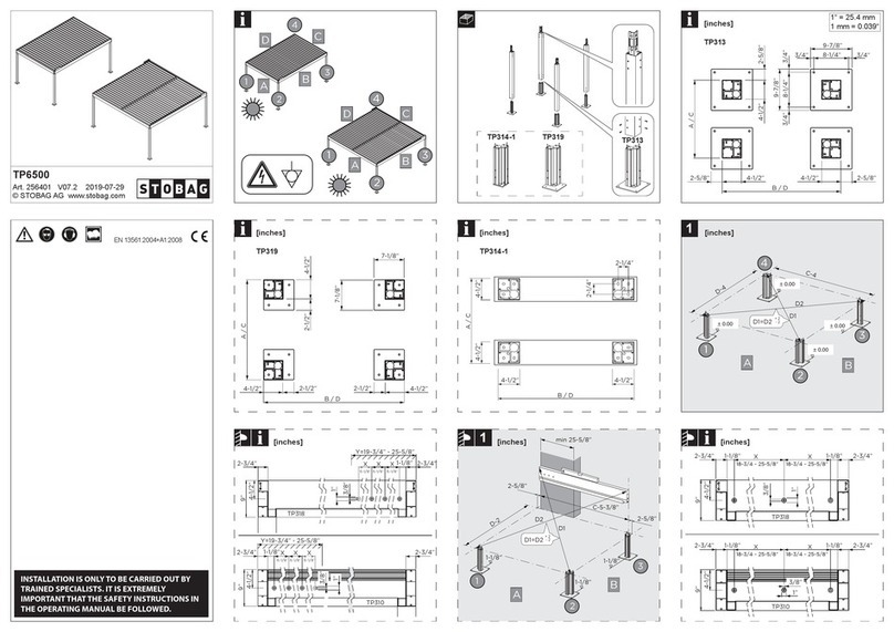 Stobag TP6500 installation instructions