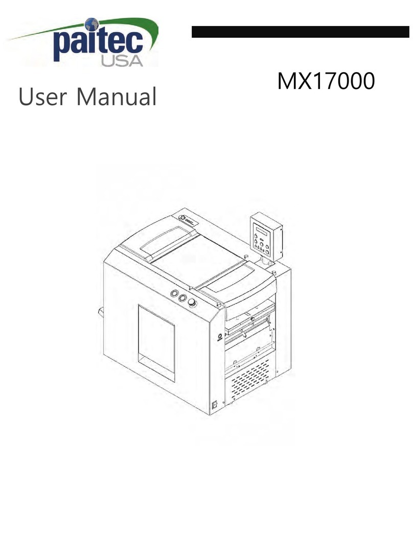 Paitec MX17000 User manual
