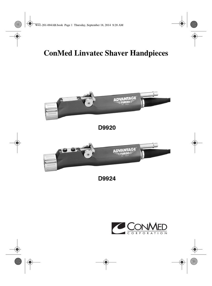 ConMed Linvatec Advantage Turbo D9920 manual