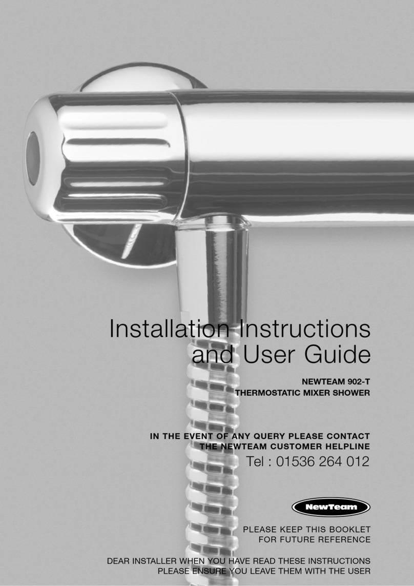 NewTeam 902-T Mounting instructions