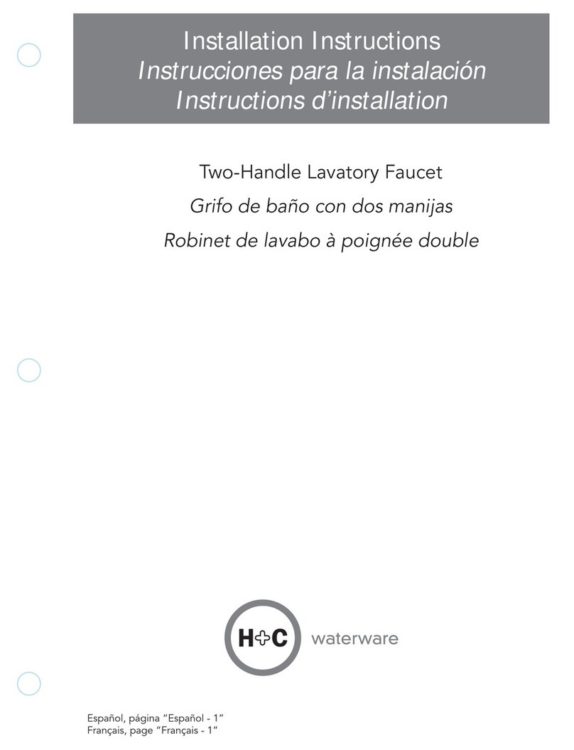 H+C DH304025 installation instructions