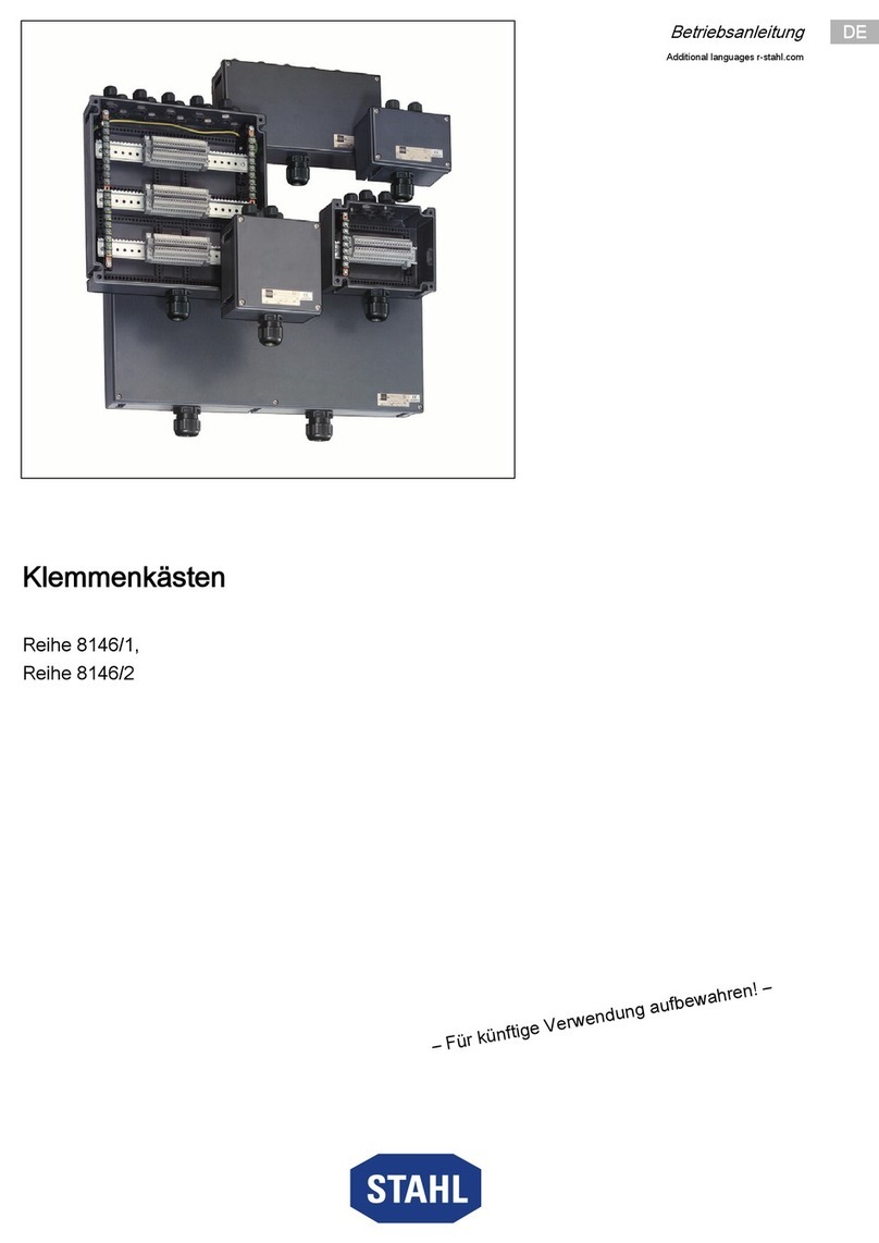 Stahl 8146/1 operating instructions