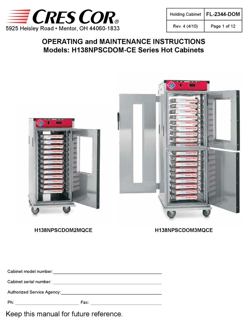 Cres Cor H138NPSCDOM CE Series Manual Cres Cor H138NPSCDOM CE Series Manual
