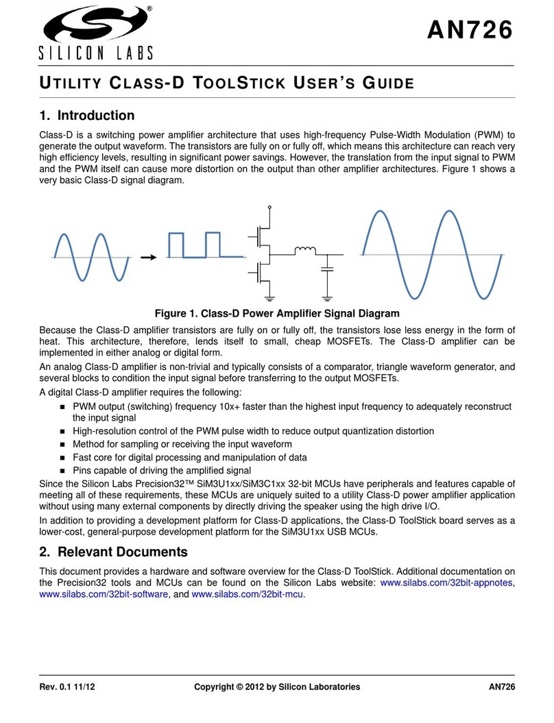 Silicon Laboratories AN726 user guide