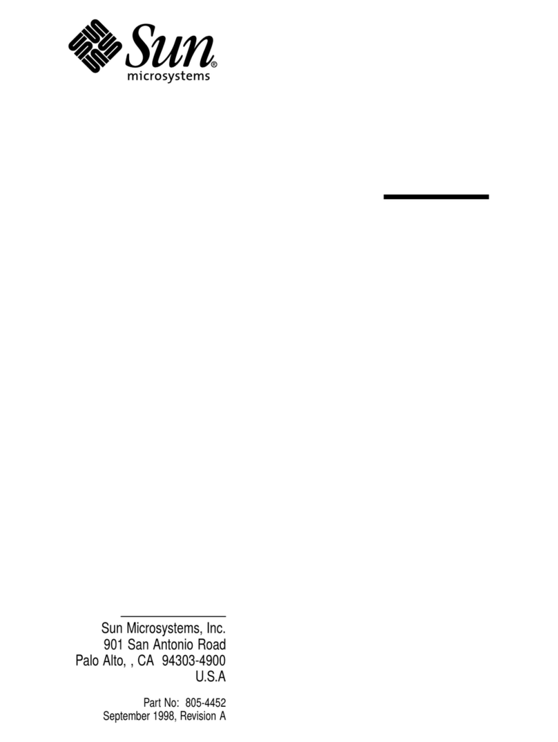 Sun Microsystems Sun Ultra 450 User manual