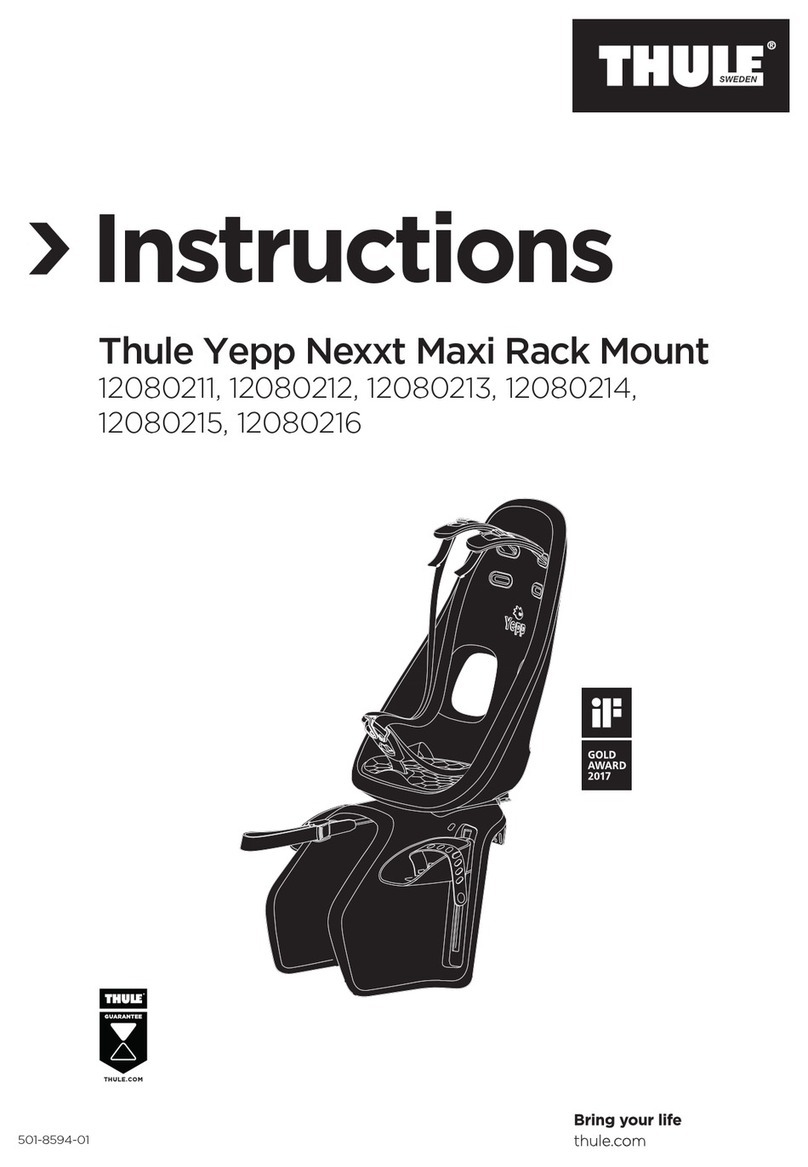 Thule Yepp Nexxt Maxi Series instructions