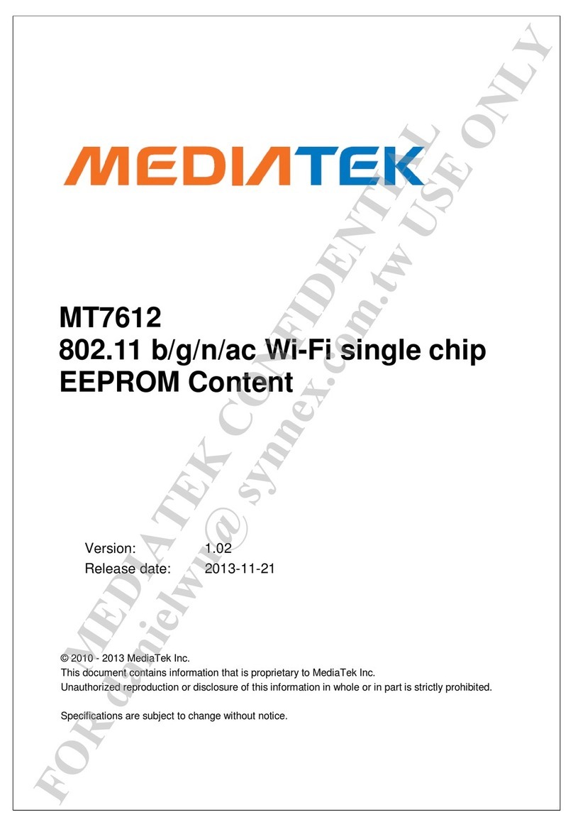 MEDIATEK MT7612 manual