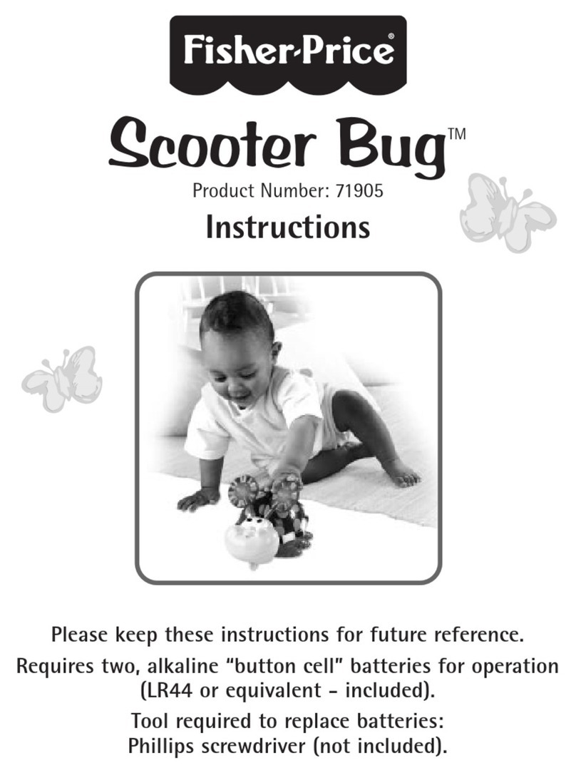 Fisher-Price Scooter Bug instructions Fisher-Price Scooter Bug instructions