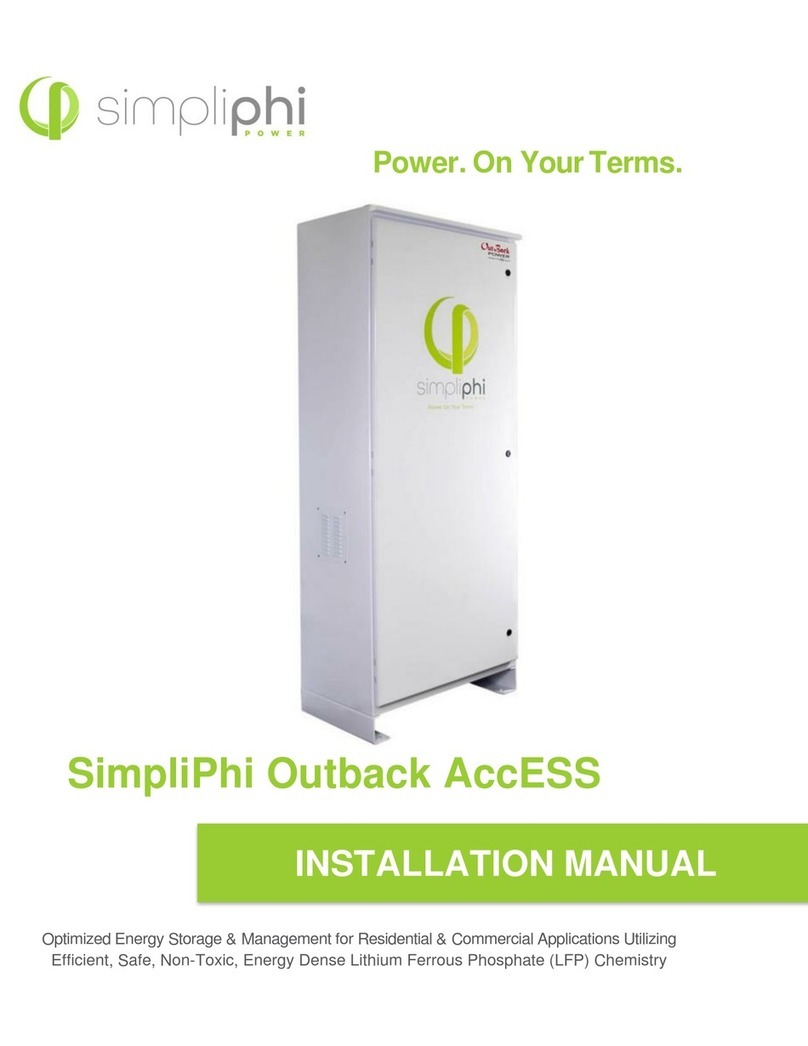 SimpliPhi Outback AccESS installation manual