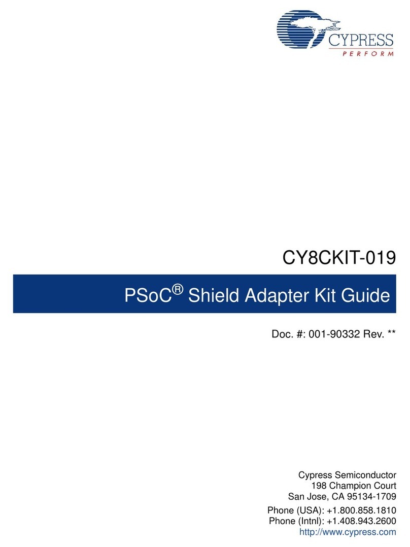 Cypress CY8CKIT-019 User manual