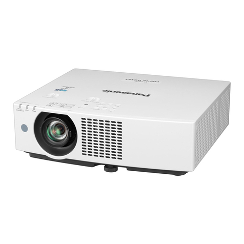 Panasonic PT-VMZ50 User manual