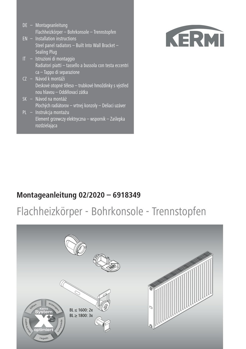 Kermi FT Series User manual