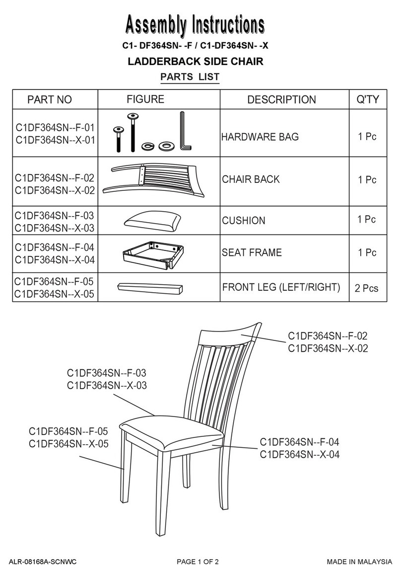 Winners Only C1-DF364SN-F Series Assembly instructions Winners Only C1-DF364SN-F Series Assembly instructions