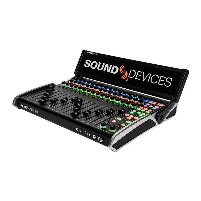 Sound Devices CL-16 user guide