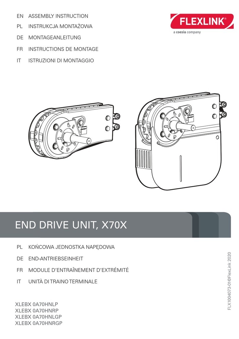 FlexLink X70X Series Assembly instruction