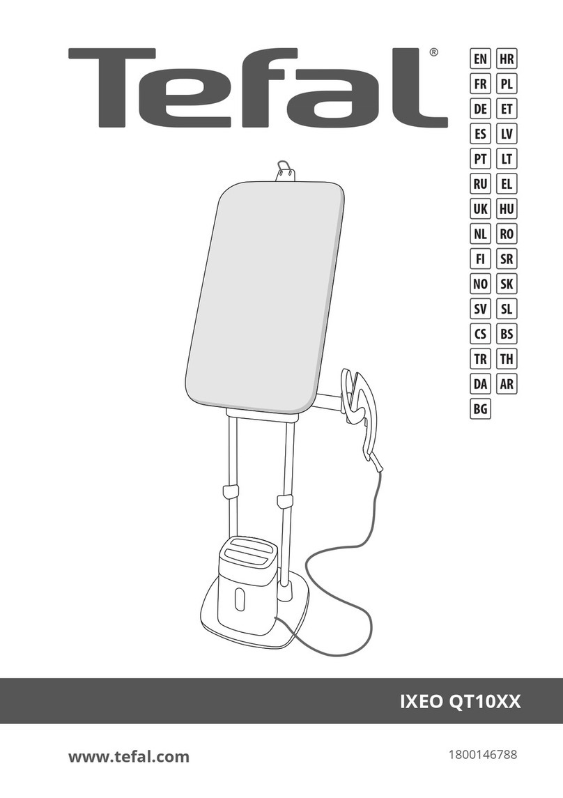TEFAL IXEO QT10 Series User manual