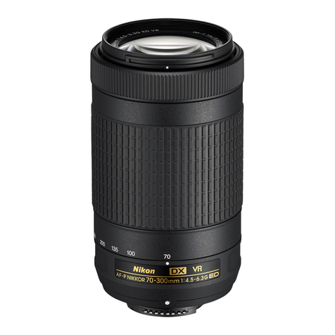 Nikon AF-P DX NIKKOR 70–300mm f/4.5–6.3G ED VR user manual