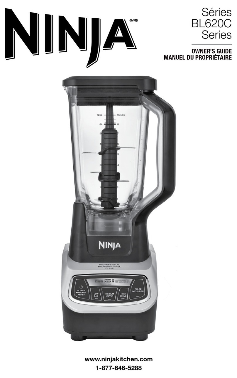 Ninja BL620C Series User manual